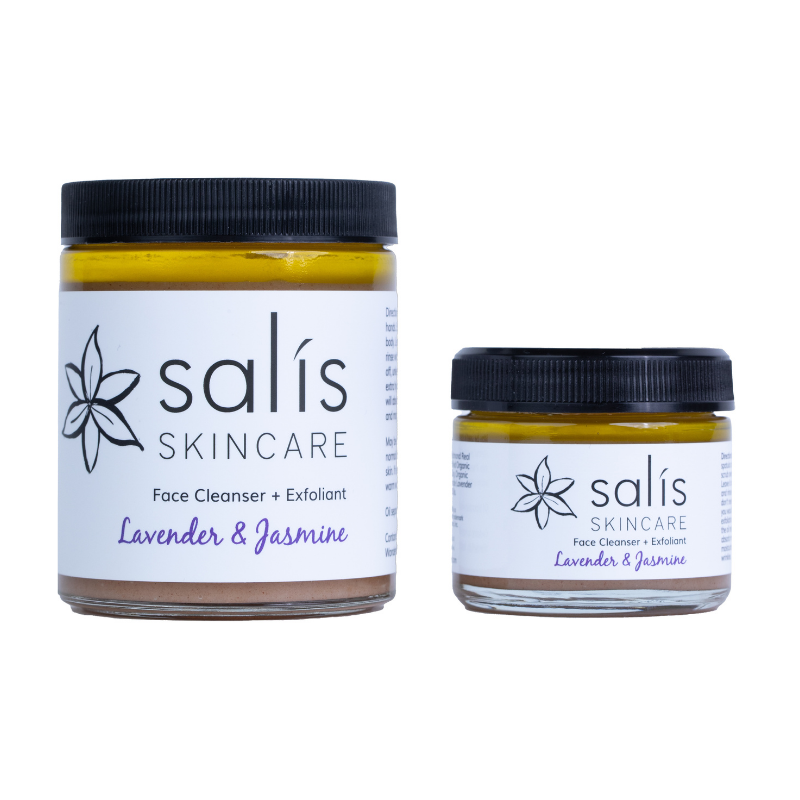 Lavender & Jasmine Salt Scrub