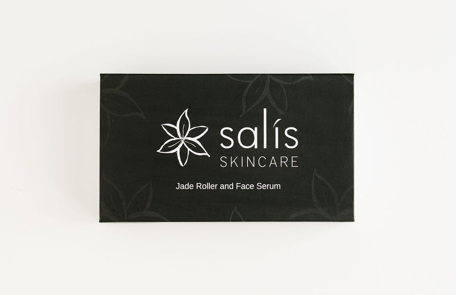 Jade Roller + Frankincense Serum Set
